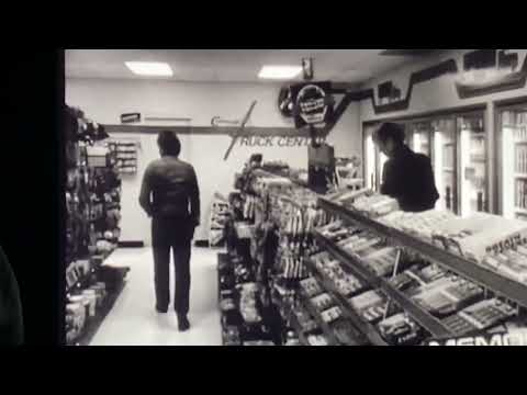 Nick Cave Blixa Bargeld Shopping in a Truck Stop 1989