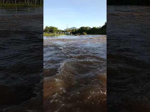 a cheia do rio de paulista paraíba Brasil maravilha mesmo