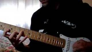 Hevia Busindre Reel on guitar