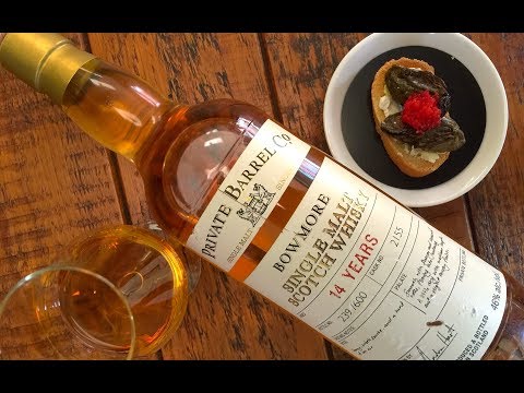 Bowmore 14 Single Cask: Whisky Tasting & Food Pairing, Review #158