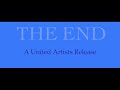 The End A United Artists Release 1955
