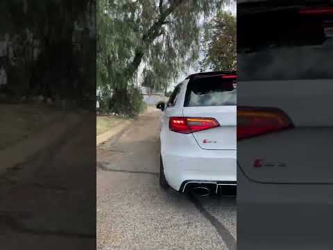 RS3 Exhaust sound 😮😮