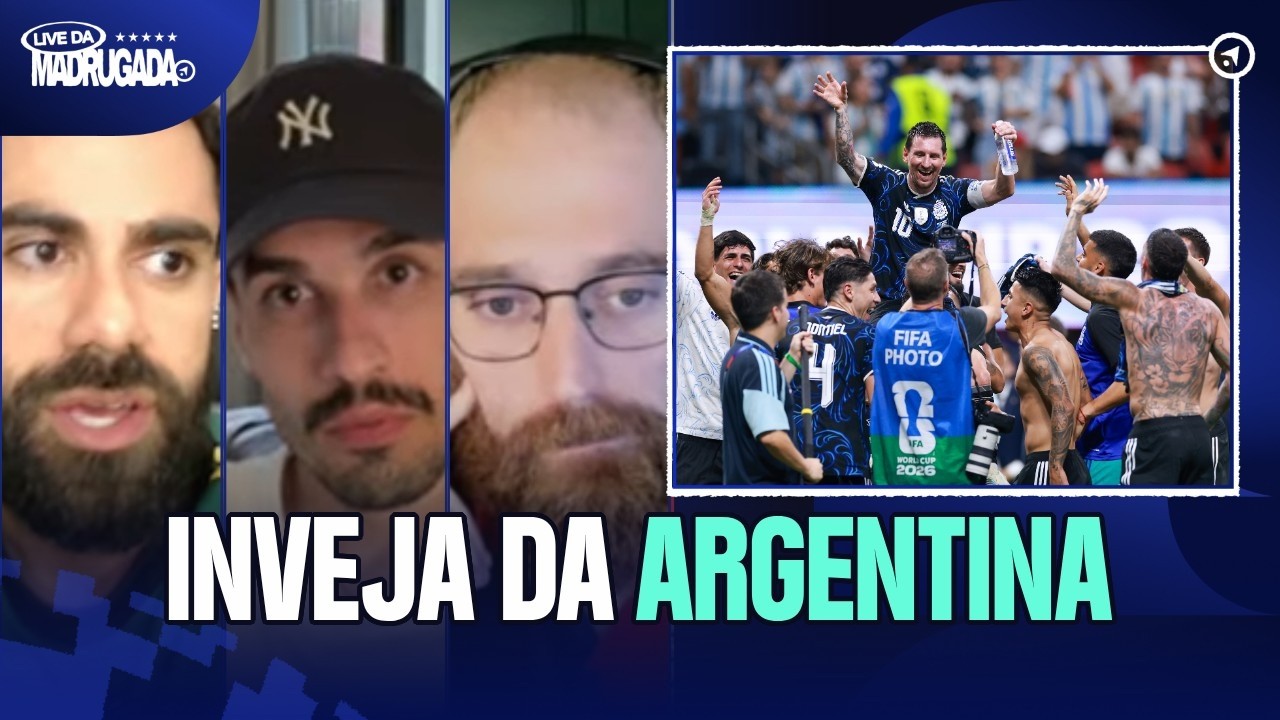 QUAL FOI A ÚLTIMA VEZ QUE O BRASIL FEZ ISSO? ALLAN, BRUNINHO E FOLHA COMENTAM | LIVE DA MADRGADA