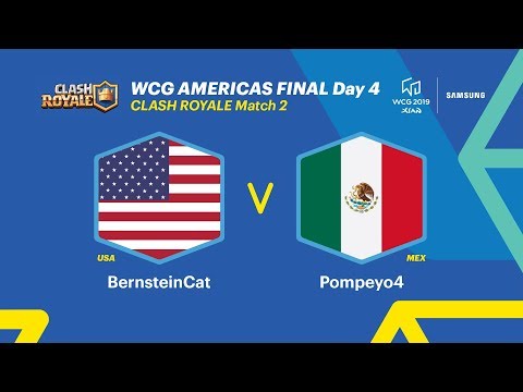 WCG 2019 Xi’an, Americas Final – Clash Royale, 2R, USA vs Mexico (ENG)