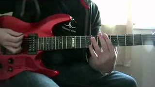 Creation&#39;s Tears - Another Collision pt 1 Guitar lesson / tab / Guitar tutorial