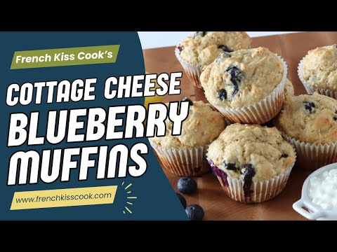 Cottage Cheese Blueberry Muffins Recipe