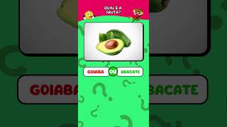 🍃 Qual é a fruta pela folha? Você consegue acertar quantas? 🍎