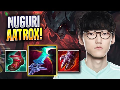 NUGURI DOMINATING WITH AATROX! - DK Nuguri Plays Aatrox TOP vs Darius! | Season 2022