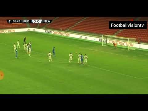 ⚽ FK Kukësi vs PFC Slavia Sofia 2-1 Europa League Qualification Round 1 Goal Highlights 2020