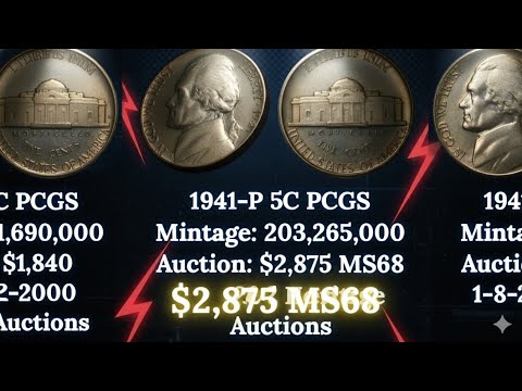 Top "18" Most Valuable Jefferson "War" Nickels: (1938-1942) | Sold At Heritage Auctions 