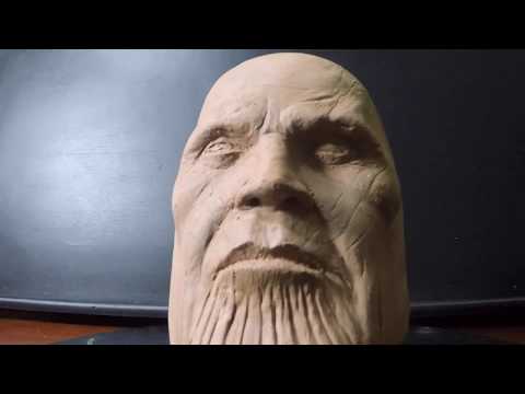 THANOS: clay sculpture