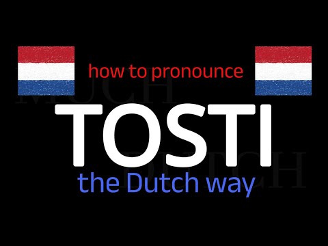 Learn How To Say TOSTI in Dutch in Seconds!