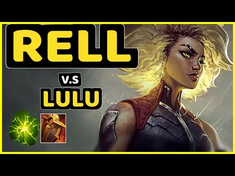 RELL vs LULU - BOTTOM SUPPORT CHALLENGER GAMEPLAY - KR