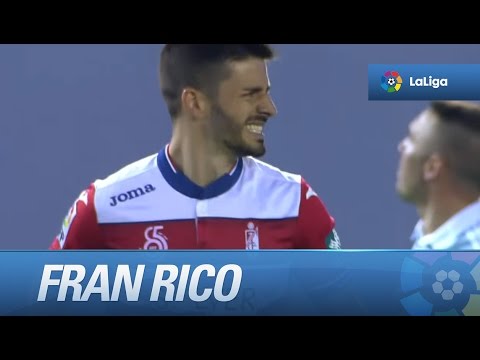 Disparo de Fran Rico que sale desviado por poco