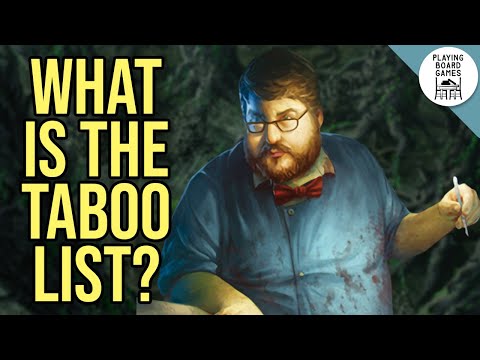 What is the Taboo List? (ARKHAM HORROR: THE CARD GAME)