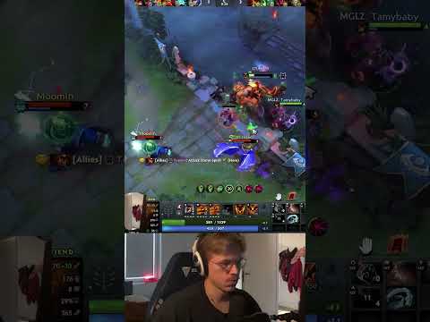 TOPSON ON SHADOW FIEND MAKES STORM SPIRIT MAD IN DOTA 2 #dota2 #gamer #gaming #outplay #twitch