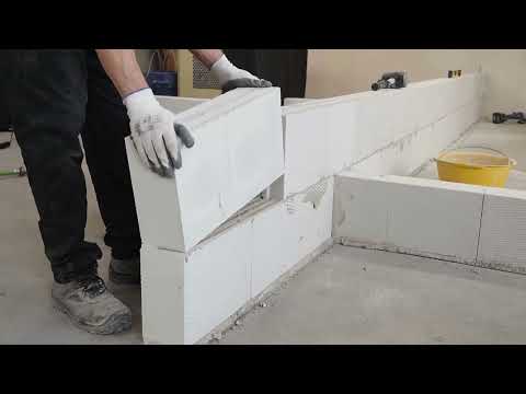 Come posare correttamente i blocchi sottili Ytong