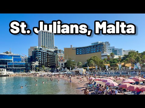 Walking Tour of St Julian’s Malta | Daytime Vibes