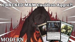 CRACKED MKM Cauldron Aggro?! | Vengevine Cauldron | Modern | MTGO