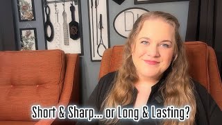 This or That: Short Corrections vs. Longer Punishments