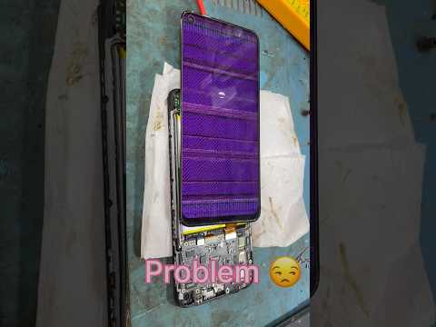 display flickering problem 😲📲OM Mobile #mobilerepairing #shortvideo