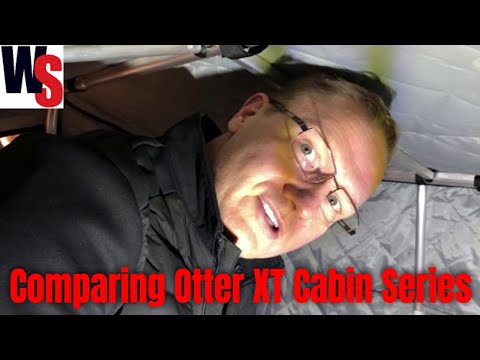 Comparing The Otter XT Pro Cabin X-Over and XT Cabin X-Over Ice Fishing Shelter