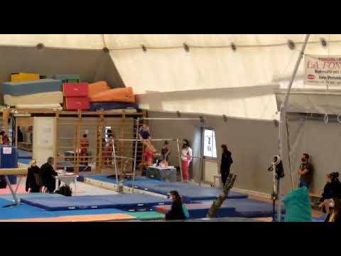 Caterina Gaddi - parallele,  finale nazionale gold L4 2020 Civitavecchia