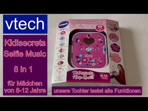 Vtech Kidisecrets Selfie Music 2.0 Детский дневник с 2 камерами, MP3-плеером (Уценка.Витрина) распознаванием - фото 1 - id-p2701780999