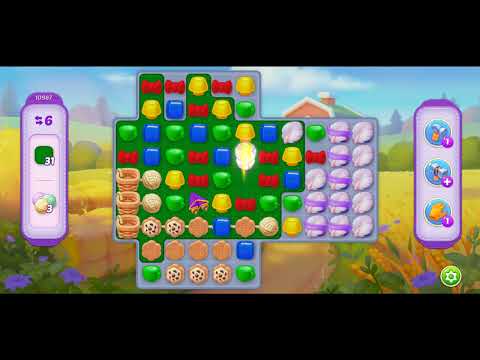 Playrix Homescapes Gameplay Walkthrough Level 10987