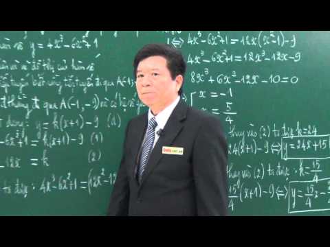 Chương 1-Bài 7-Tiếp tuyến và tiếp xúc (p2)