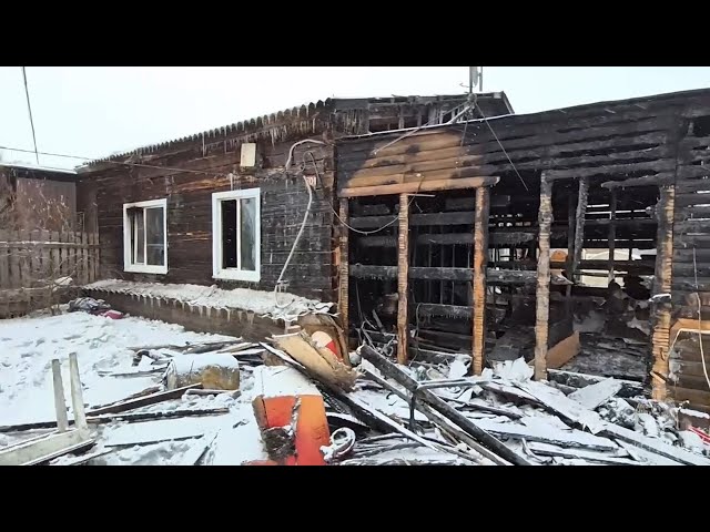 Крупный пожар произошёл в Братске