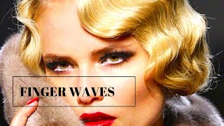 New Ways To Get Finger Wave Hair | Best Wavy Hairstyles Ideas |