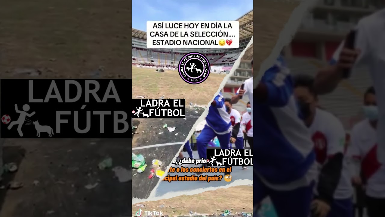 ¡AL PINCHO EL FÚTBOL! ¡EL PERU ES EL PAÍS MENOS FUTBOLERO DE AMÉRICA! El Estadio Nacional DESTRUIDO.