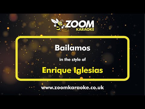 Enrique Iglesias - Bailamos - Karaoke Version from Zoom Karaoke