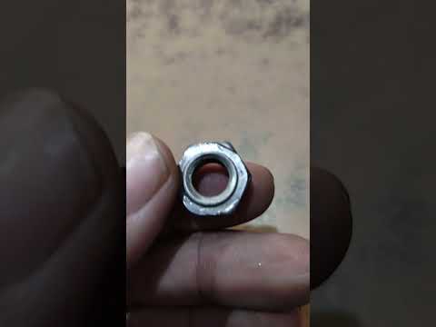 Ms black hex weld nut, 1000, hexagonal