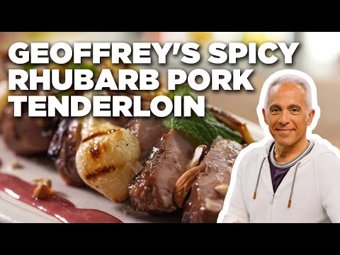 Geoffrey Zakarian's Spicy Rhubarb Pork Tenderloin |...