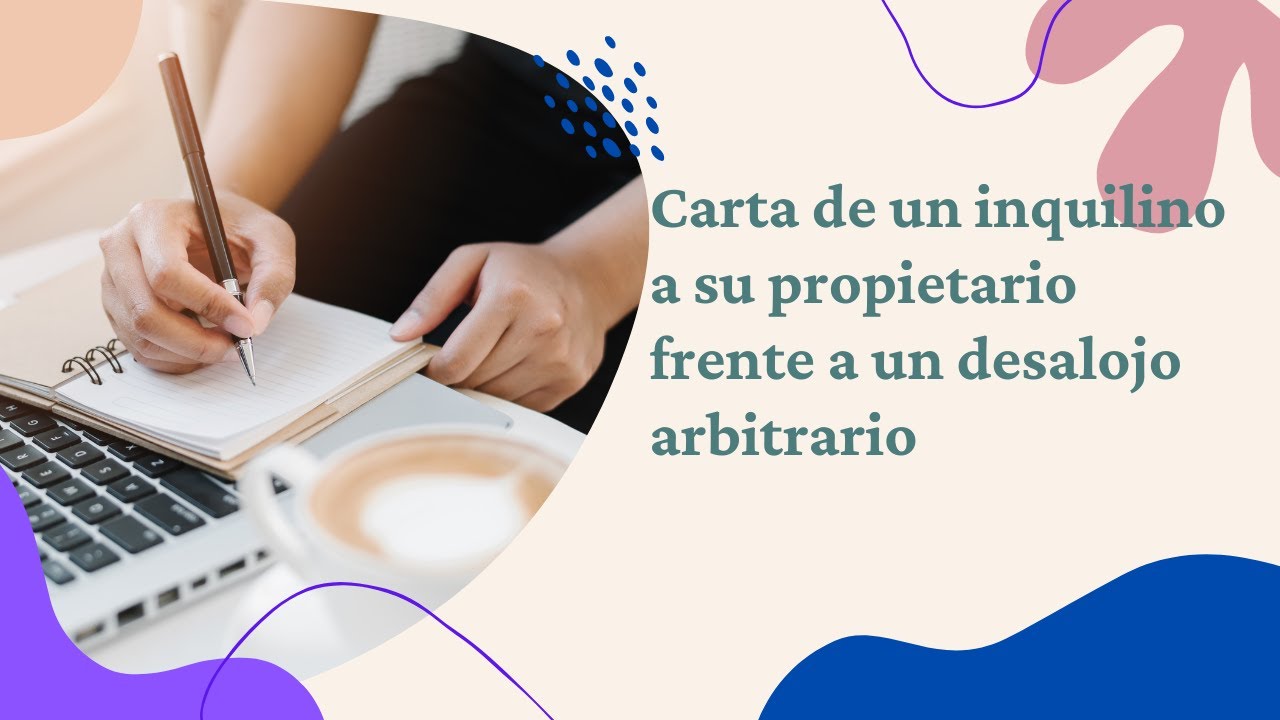 Carta de un inquilino a su propietario