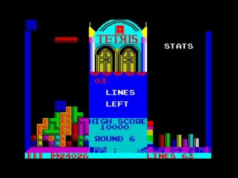 Arcade ZX Collection: Tetris (2021) Longplay, ZX Spectrum