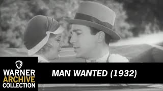 Original Theatrical Trailer | Man Wanted | Warner Archive