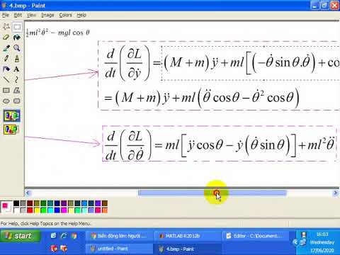 hệ con lắc ngược trên xe_phần 1: hệ phương trình động lực học