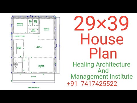 29x 39 House Floor Plan