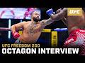 Josh Hokit Octagon Interview | UFC Freedom 250