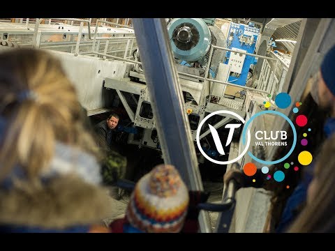 Club Val Thorens Expérience - Visite d'une remontée mécanique - Guided tour of a ski lift