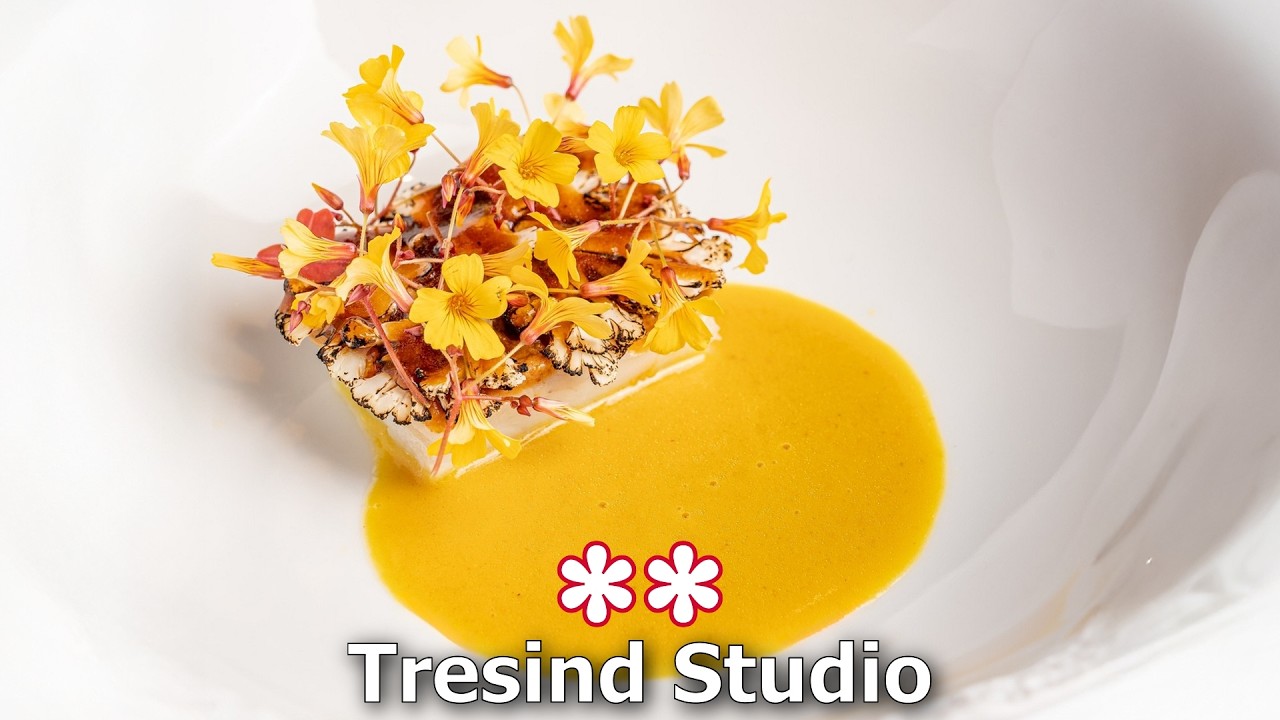 A cena dallo chef HIMANSHU SAINI, al ristorante TRESIND STUDIO, due stelle Michelin ⭐⭐