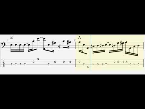 Ramble on End riffs phrase trainer