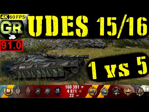91_World of Tanks UDES 15/16 WoT Replay - 8 Kills 8.7K DMG(Patch 1.5.0)