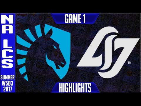 Team Liquid vs CLG Highlights Game 1 | NA LCS week 5 Summer 2017 | TL vs CLG G1