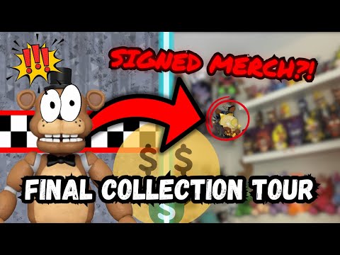 My FINAL FNaF Collection Tour: £5000 Collection Built Over 3 YEARS! 😢