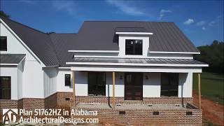 Architectural Designs Modern Farmhouse Plan 51762HZ Comes to Life in Alabama