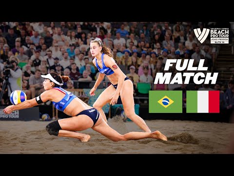 Thamela/Victoria 🇧🇷 vs. Gottardi/Menegatti 🇮🇹 - Bronze Match | BPT Hamburg 2024 - Full Match